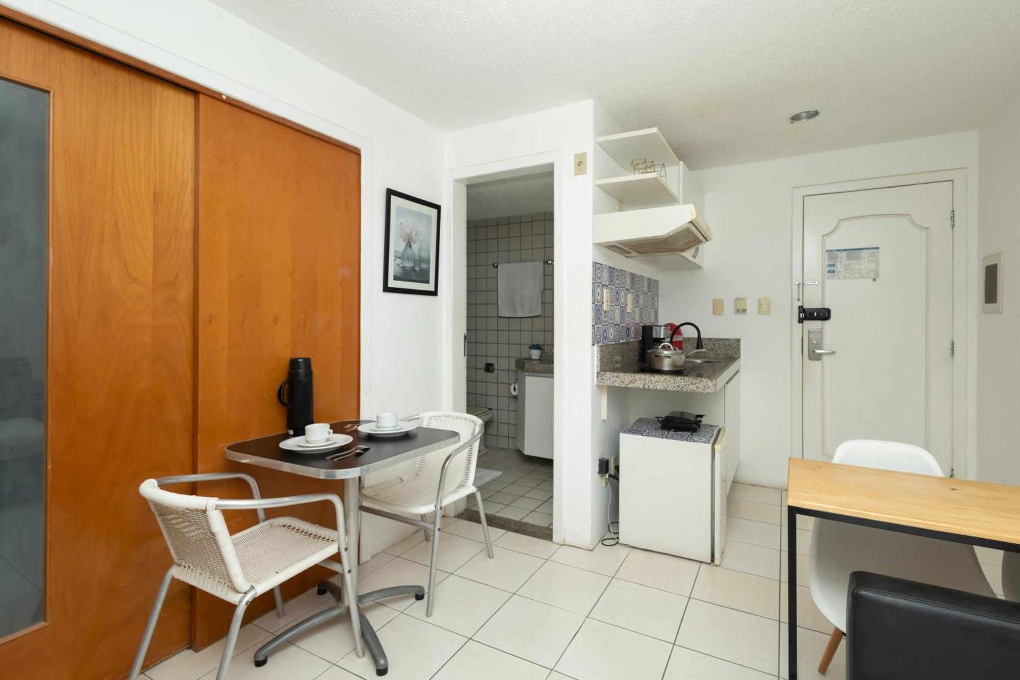 Vista Mar E Lagoa - Cozinha E Frigobar - Apartamento Flat Proximo A Praia São Luís Eksteriør billede