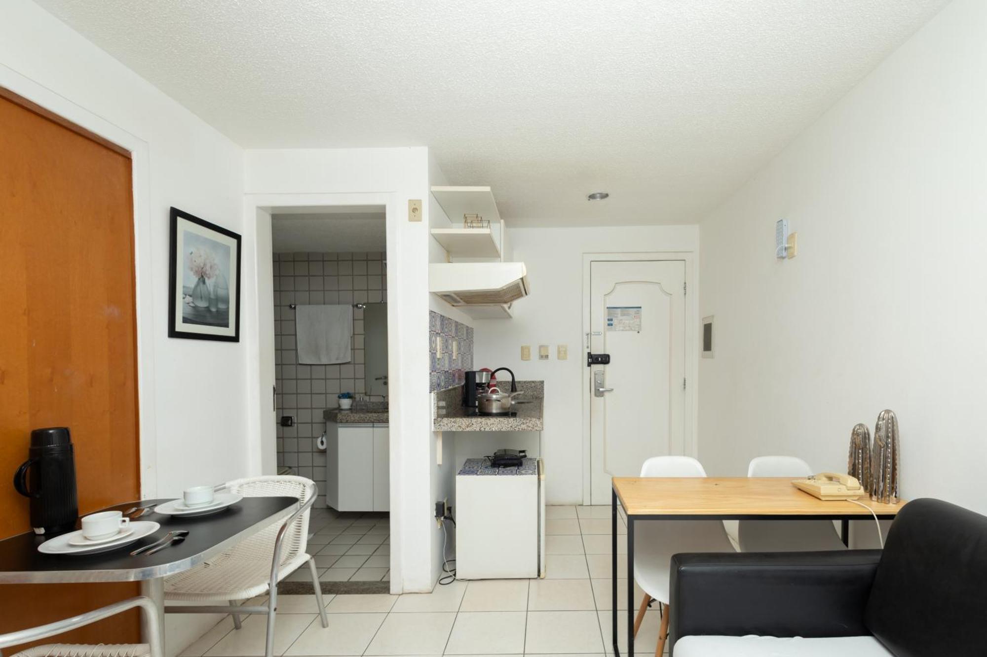 Vista Mar E Lagoa - Cozinha E Frigobar - Apartamento Flat Proximo A Praia São Luís Eksteriør billede